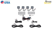 Diode Dynamics RGBW Rock Light Installer Kit (4-pack)