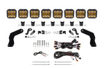 Load image into Gallery viewer, Diode Dynamics 17-24 Can-Am Maverick X3 SS5 Pro CrossLink Roof Lightbar Kit - Yellow Combo