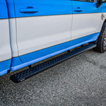 Load image into Gallery viewer, Westin Grate Steps Running Boards 90 in - Textured Black