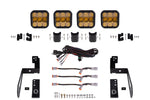 Load image into Gallery viewer, Diode Dynamics Jeep JK SS5 4-Pod CrossLink Grille Lightbar Kit Sport - Yellow Combo