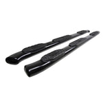 Load image into Gallery viewer, Westin 2019 Chevrolet Silverado Double Cab w/ 6.5in Bed PRO TRAXX 5 W2W Oval Nerf Step Bars - Black
