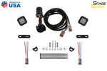 Load image into Gallery viewer, Diode Dynamics 17-22 Ford Super Duty Stage Series Reverse Light Mounting Kit (Brackets Only)