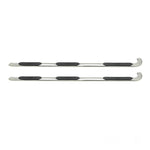 Load image into Gallery viewer, Westin 2014-2018 Chevy Silverado 1500 Crew Cab (6.5 ft bed) Platinum 4 Oval WTW Nerf Step Bars - SS