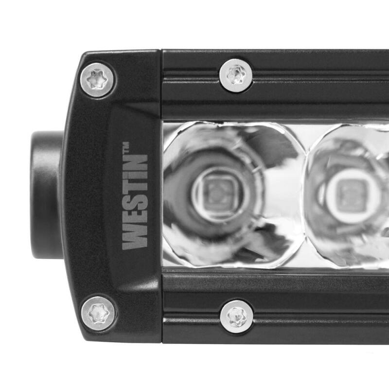 Westin Xtreme LED Light Bar Low Profile Single Row 30 inch Flood w/5W Cree - Black