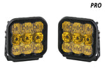 Load image into Gallery viewer, Diode Dynamics SS5 LED Pod Pro - Yellow Flood (Pair)