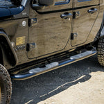 Load image into Gallery viewer, Westin 2020 Jeep Gladiator Platinum 4 Oval Nerf Step Bars - Black