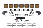 Load image into Gallery viewer, Diode Dynamics Bronco SS5 Pro CrossLink Windshield - Yellow Combo Lightbar Kit