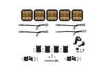 Load image into Gallery viewer, Diode Dynamics SS5 Pro Universal CrossLink 5-Pod Lightbar - Yellow Combo