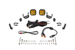 Load image into Gallery viewer, Diode Dynamics SS3 LED Bumper 1 1/2 In Roll Bar Kit Pro - Yellow SAE Fog (Pair)