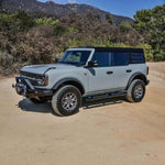 Load image into Gallery viewer, Westin 21-22 Ford Bronco (4-Door) PRO TRAXX 5 Oval Nerf Step Bars - Textured Black