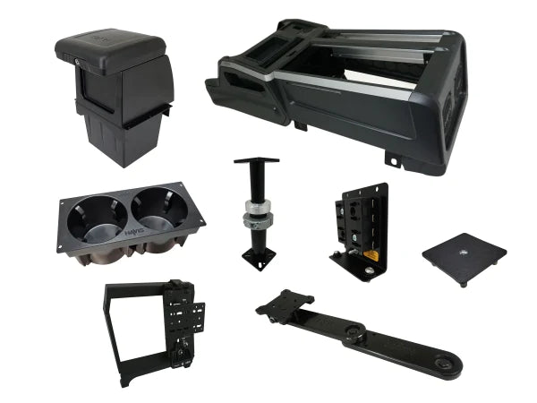 Havis Package - Wide VSX Console With Front Printer Mount For Tablet Docking Stations For 2021-2024 Chevrolet Tahoe PPV & SSV