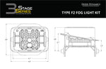 Load image into Gallery viewer, Diode Dynamics SS3 Sport Type F2 Kit ABL - Yellow SAE Fog
