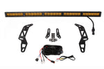 Load image into Gallery viewer, Diode Dynamics 18-21 Jeep JL Wrangler/Gladiator SS30 Bumper Bracket Kit - Amber Driving (Single)