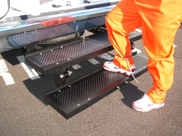Havis Prisoner Transport Flip Down Step Option