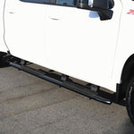 Load image into Gallery viewer, Westin 2019 Chevrolet Silverado/Sierra 1500 Crew Cab Non LD PRO TRAXX 4 Oval Nerf Step Bars - Black