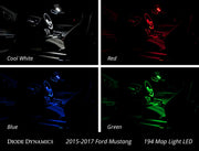 Diode Dynamics Mustang Interior Light Kit 15-17 Mustang Stage 1 - Red