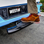 Load image into Gallery viewer, Westin PRO TRAXX 5 Hitch Step 27in Step 2in Receiver - Black