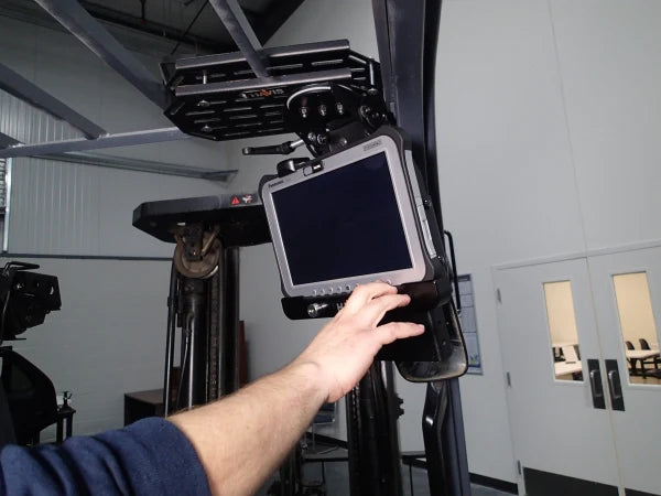 Havis Universal Heavy-Duty Overhead Fork Lift Mount System For Large or Special Tablet Applications