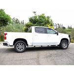 Load image into Gallery viewer, Westin 2019 Chevrolet Silverado/Sierra 1500 CC (5.5ft) PRO TRAXX 5 WTW Oval Nerf Step Bars - Black