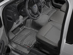 Load image into Gallery viewer, WeatherTech 2019+ Chevrolet Silverado 1500 Crew Cab w/ Vinyl Floors Rear Floorliner - Black