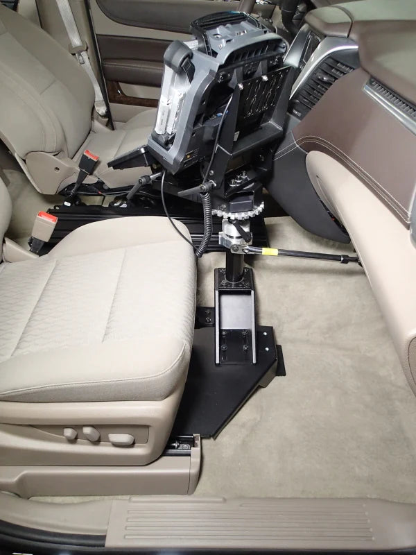 Havis Premium Pedestal Mount Package For 2015-2020 Chevrolet Tahoe, Suburban & 2015-2019 Silverado