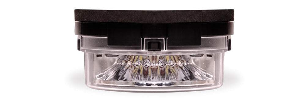 Soundoff Signal Intersector Under Mirror Mount Light, 9-32 Vdc, w/ 4-Wedges, Mounting Gasket & Hardw