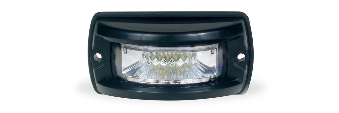 Soundoff Signal Intersector Surface Mount Light, 9-32 Vdc, Chrome Housing, 16 LEDs, Dual Color - Red