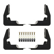 Westin 2014-2018 Chevy Silverado 1500 Reg Cab Premier Oval Nerf Step Bar Mount Kit - Black