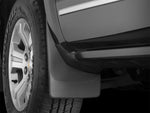 Load image into Gallery viewer, WeatherTech 14+ Chevrolet Silverado No Drill Mudflaps - Black