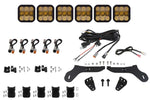 Load image into Gallery viewer, Diode Dynamics 17-20 Ford Raptor SS5 Grille CrossLink Lightbar Kit - Sport Yellow Combo