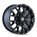 Load image into Gallery viewer, Mayhem 8015 Warrior 20x10 / 6x135 BP / -25mm Offset / 106mm Hub Matte Black Wheel
