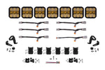 Load image into Gallery viewer, Diode Dynamics SS5 Pro Universal CrossLink 7-Pod Lightbar - Yellow Combo