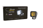 Load image into Gallery viewer, Diode Dynamics Stage Series C1 LED Pod Pro - Yellow Flood Standard ABL Each