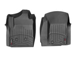 Load image into Gallery viewer, WeatherTech 2015+ Chevrolet Silverado 3500 Regular Cab Front FloorLiner - Black