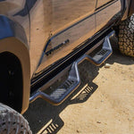 Load image into Gallery viewer, Westin 2024 Toyota Tacoma Outlaw Drop Nerf Step Bars - Textured Black