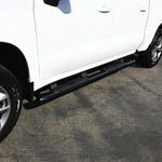Load image into Gallery viewer, Westin 2019 Chevrolet Silverado/Sierra 1500 Crew Cab Non LD PRO TRAXX 5 Oval Nerf Step Bars - Black