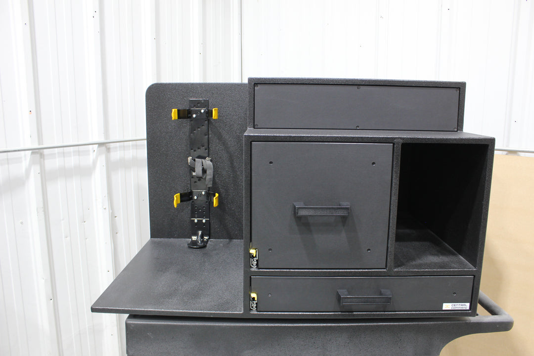 Central Command Fire Command Cabinet + SCBA Mount