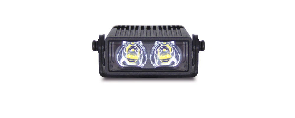 SoundOff Signal mpower HP Series Light Kit, Includes (2) 2x1 lights, (2) U-Shaped Brackets w/ Mounti
