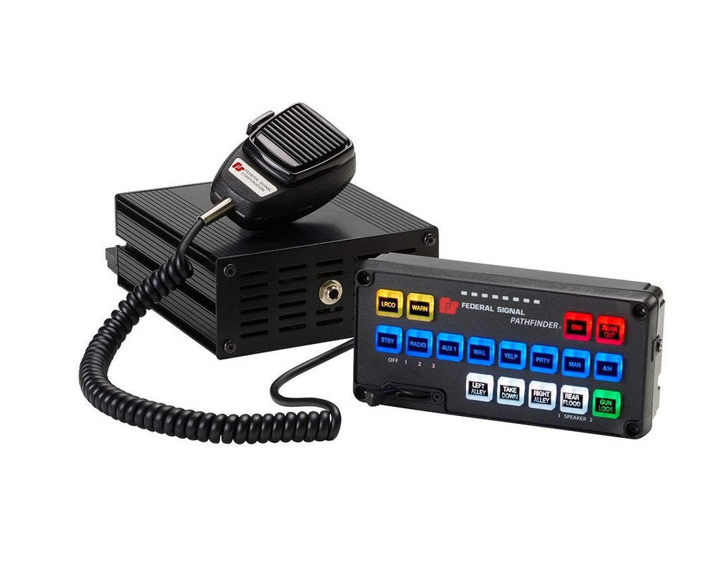Federal Signal Pathfinder 17 Button Remote Control Head Siren & Light Controller