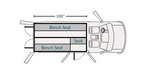 Load image into Gallery viewer, Havis Prisoner Transport Insert For 2015 2021 Ford Transit Low Roof Standard Length 130&quot; WB Cargo va
