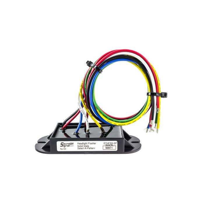 Soundoff Signal Isolation Headlight Flasher 75 FPM, Solid State w/ RoadRunner Flash Pattern, 12v (fo