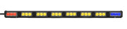 Whelen 8 Lamp CON3 Super-LED Traffic Advisor with 2 End Flashers