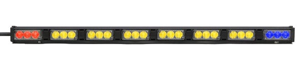 Whelen 8 Lamp CON3 Super-LED Traffic Advisor with 2 End Flashers