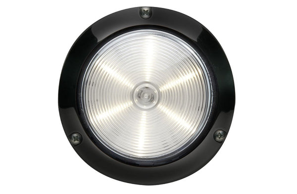 Whelen 4" Round Super-LED Black Flange