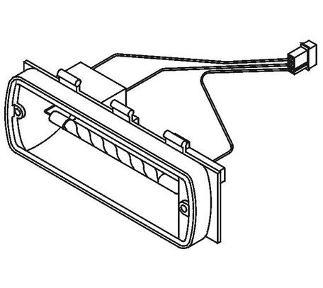 Whelen 500 Series Linear Strobe Tube/Reflector Assembly