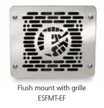 Federal Signal Brackets for DynaMax ES100C Speaker