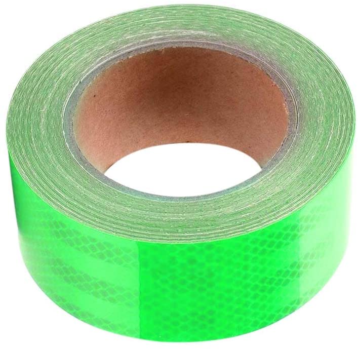 Abrams 2 in x 50' ft Diamond Pattern Trailer Truck Conspicuity DOT Class 2 Reflective Safety Tape -