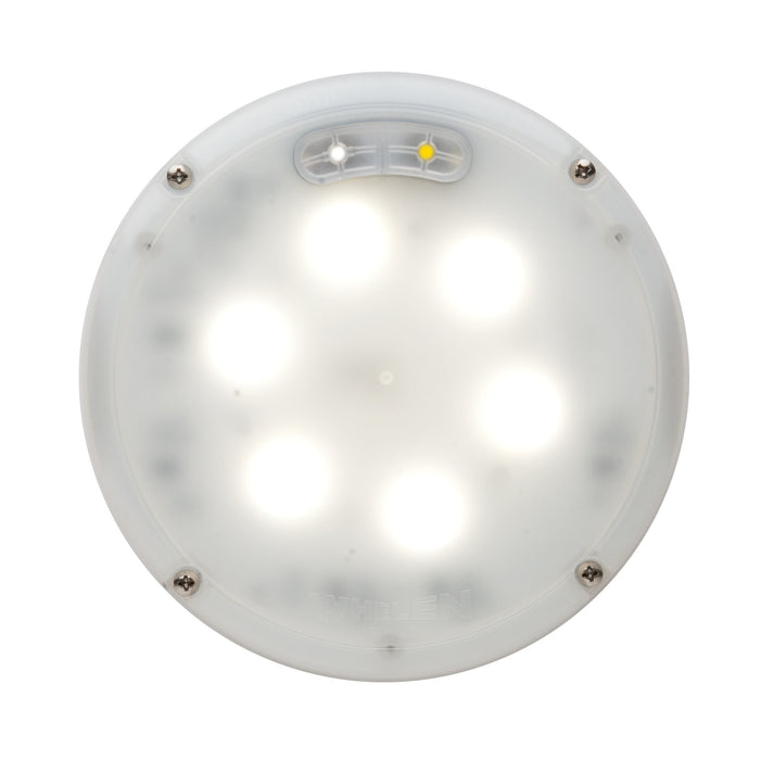 Whelen Interior Light, 6" Round, Low Profile, Surface Mount Super-LED® Interior Light
