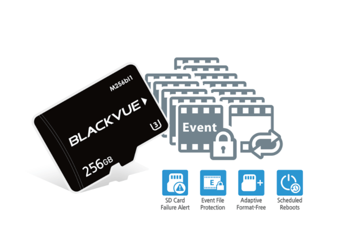 BlackVue DR750X-2CH Plus Full HD Cloud Dashcam/built in Wifi, GPS, Parking Mode Voltage Monitor / LTE via Optional LTE Module