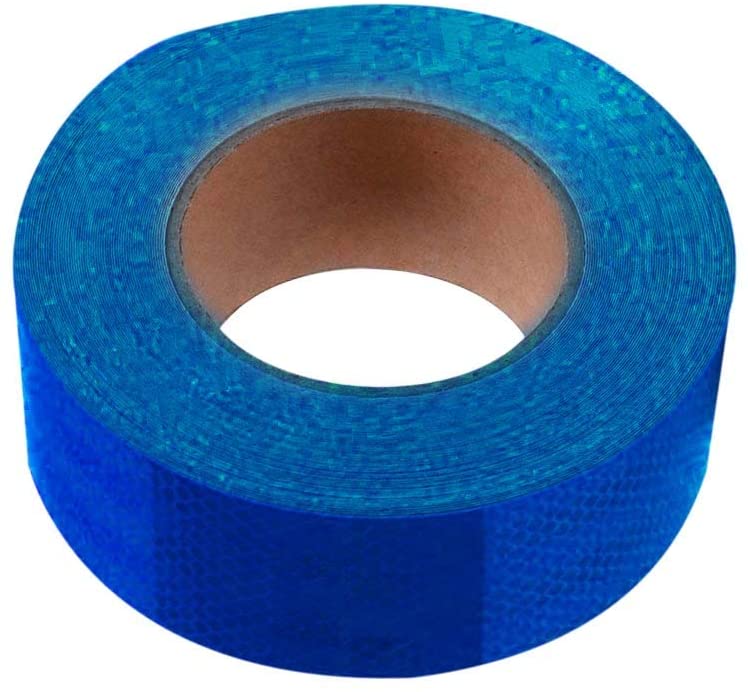 Abrams 2" in x 75' ft Diamond, Pattern Trailer Truck Conspicuity DOT Class 2 Reflective Safety Tape